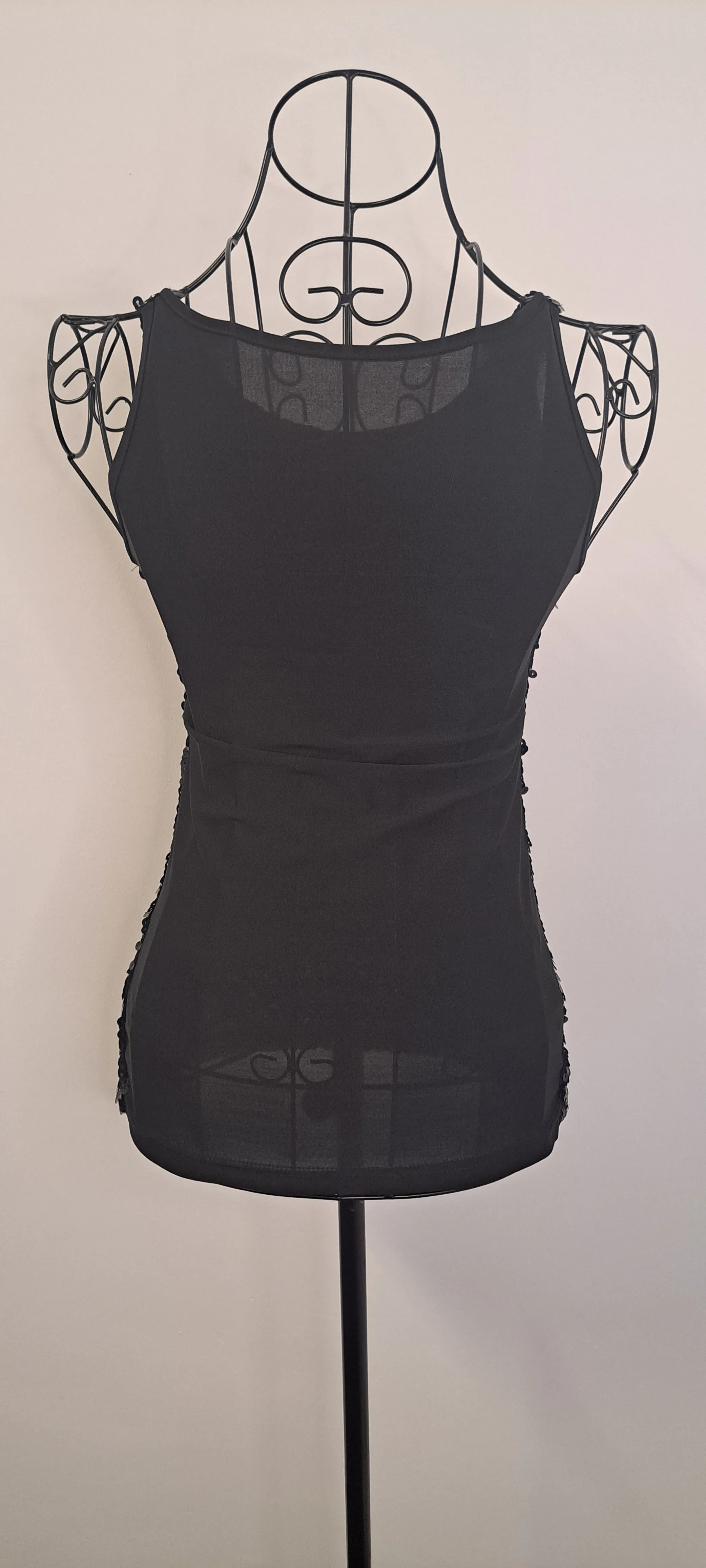 Sequin Sleeveless Tank Top