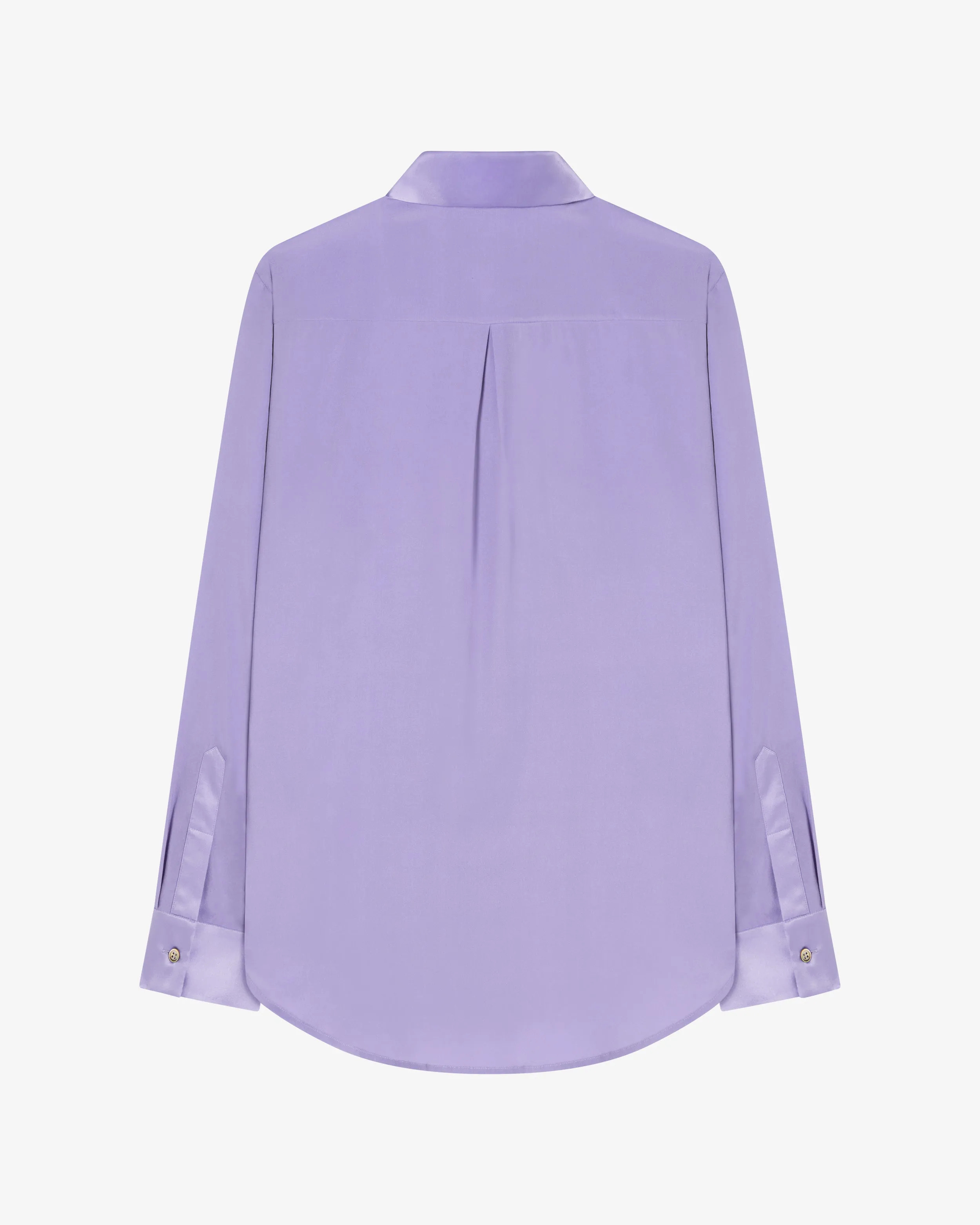 Silk Classic Shirt - Lilac