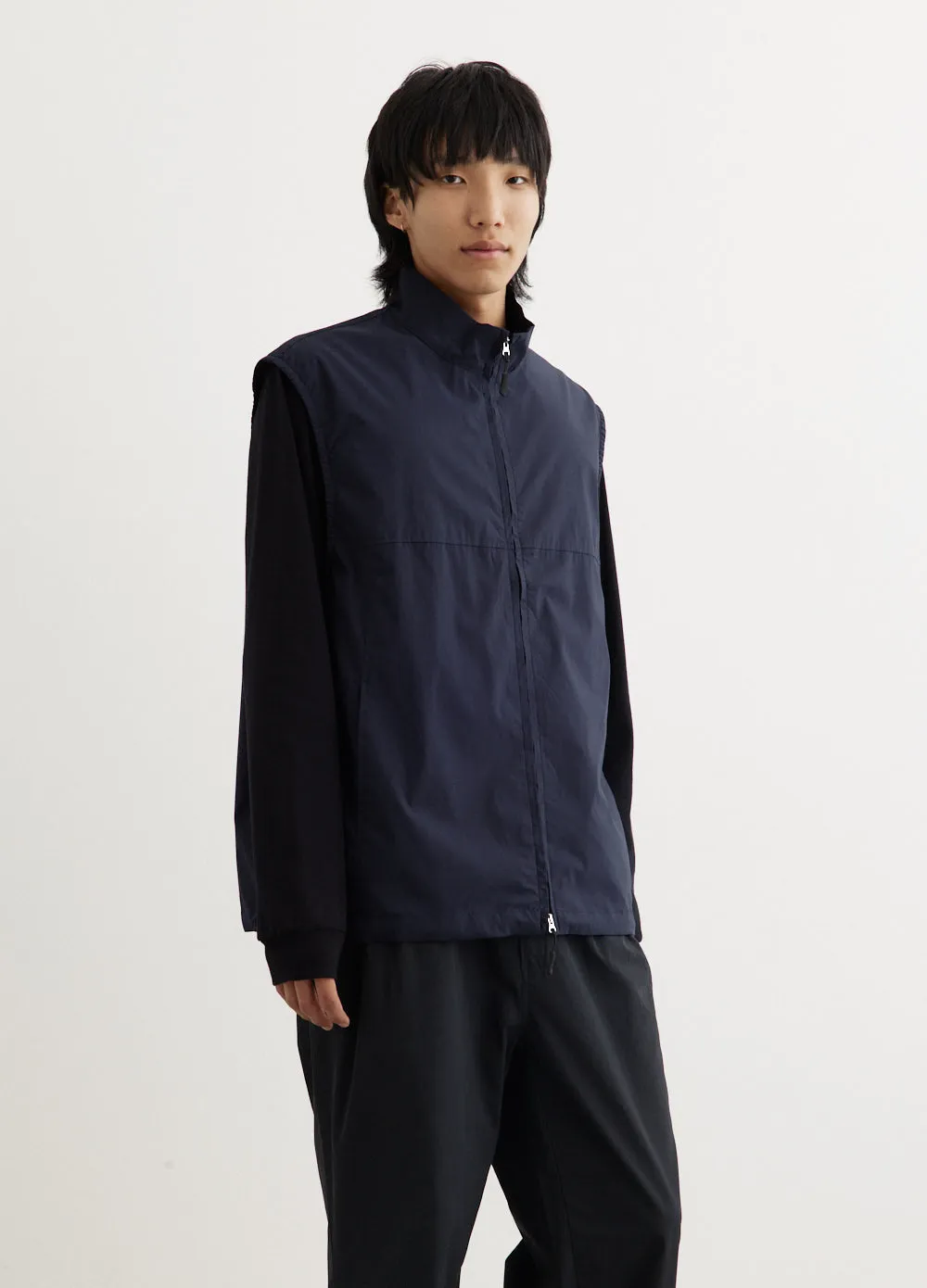 Stand Collar Vest