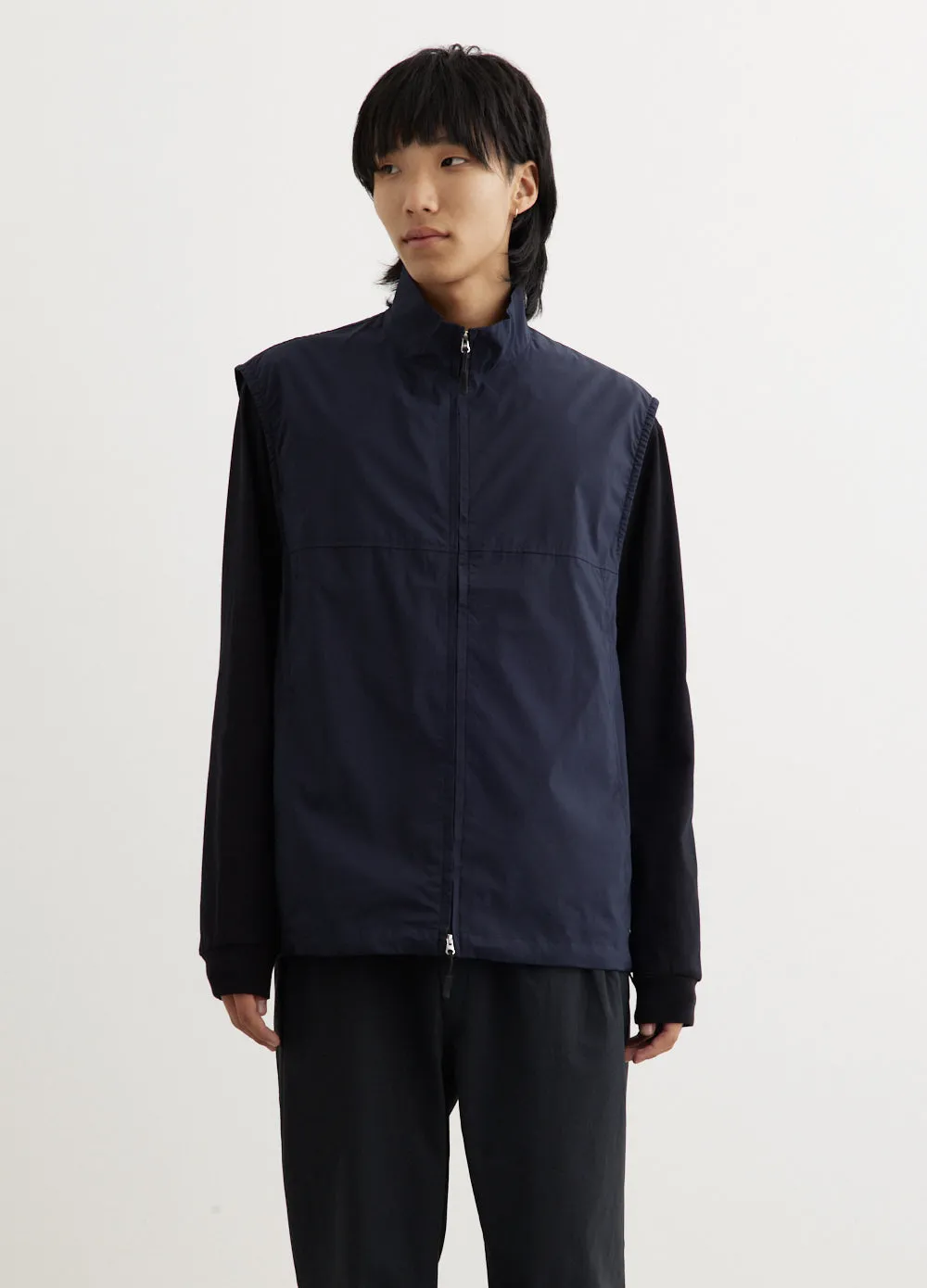Stand Collar Vest