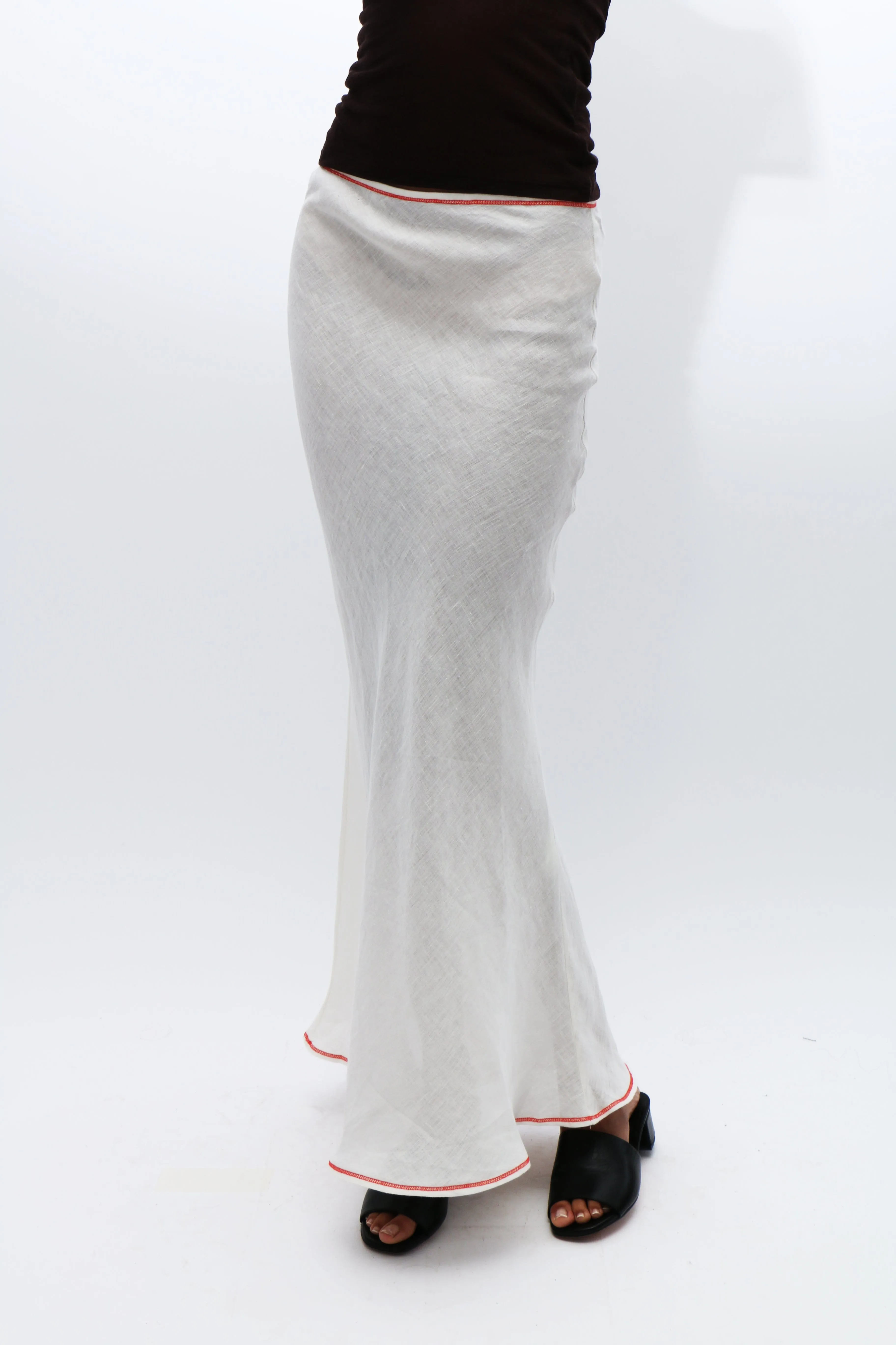 Undyed Dydine Fitted Skirt