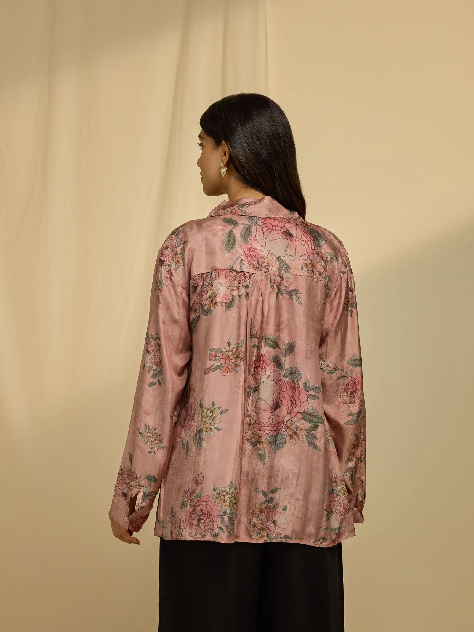 Vogue Silk Shirt - Brunch