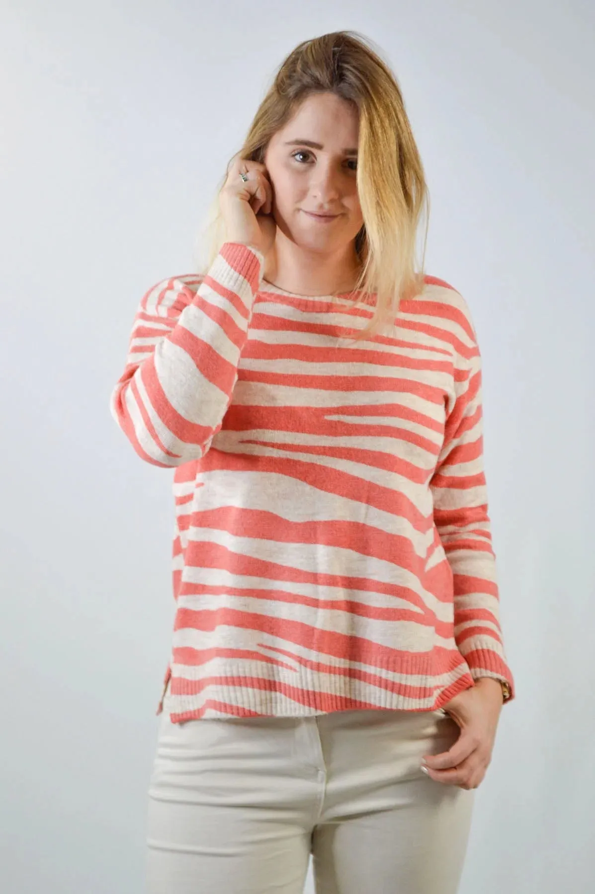 Wave Striped Jumper