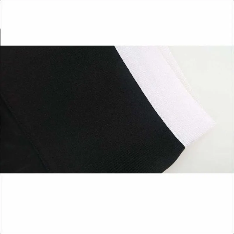 Winnal Sexy Long Sleeve Transparent Top Skirt 2pcs Set Patchwork Bodycon Celebrity Bandage Skirt Slim Cut Clubwear